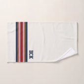 Scherp gepersonaliseerde IJshockey Cream Shirt Str Bad Handdoek (Handdoek)