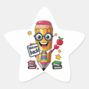 Scherp Ogend – Welkom Terug! Ster Sticker