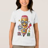 Scherp Ogend – Welkom Terug! Tri-Blend Shirt (Voorkant)