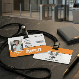 Scherp & Professioneel: Aangepaste Identificatieka Badge