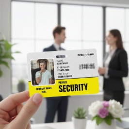 Scherp & Professioneel: Pas op maat gemaakte bevei Badge