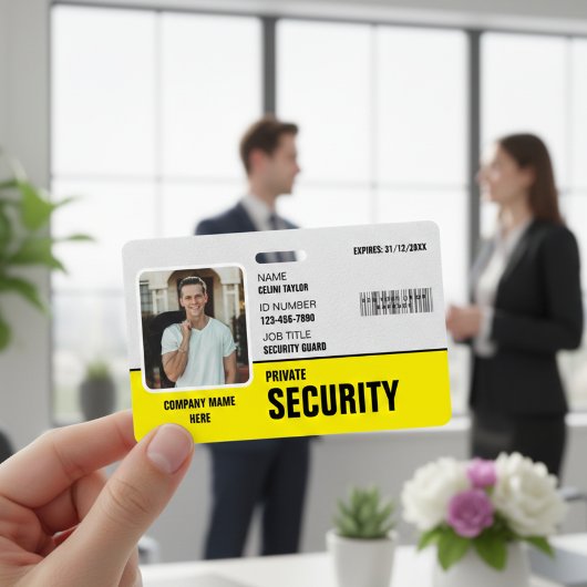 Scherp & Professioneel: Pas op maat gemaakte bevei Badge