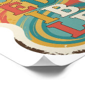 Scherp Rode INCREDIBLE Slogan Design Poster (Hoek)