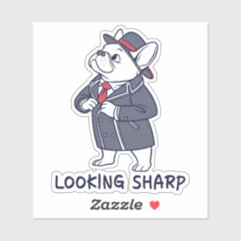 Scherp Uitziende Franse Bulldog Grappige Laptop S Sticker