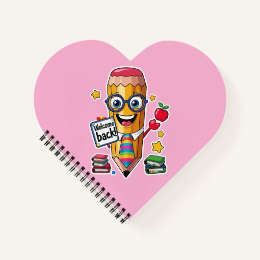 Scherp voor de klas – Planner terug naar school Notitieboek (Voorkant)