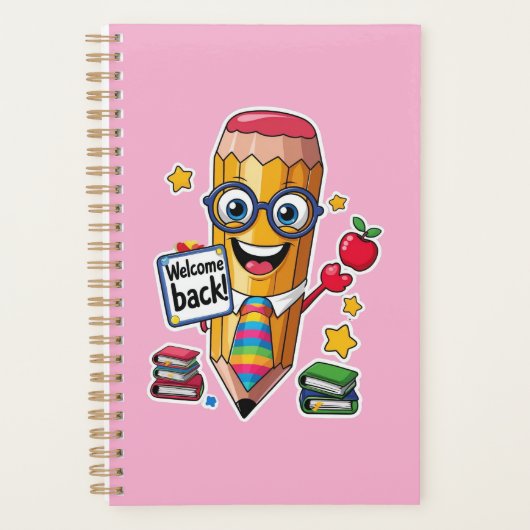 Scherp voor de Klas – Terug naar School Planner (Voorkant)