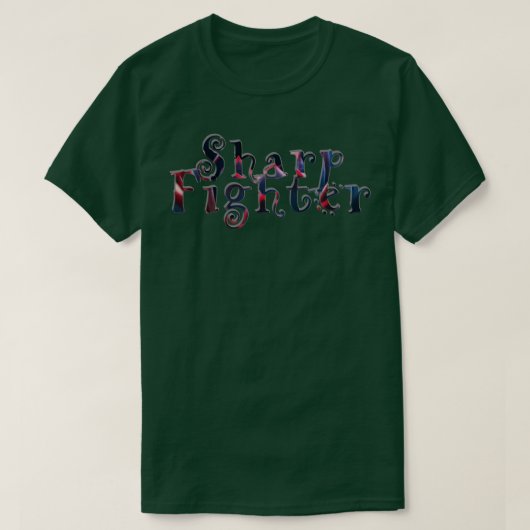 scherpe bokser t-shirt (Design voorkant)