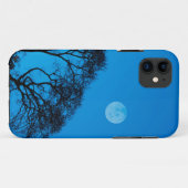 Scherpe bomen en volle maan Case-Mate iPhone case (Achterkant (horizontaal))
