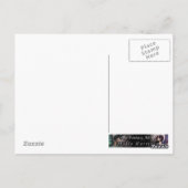 Scherpe bomen Gotische fantasie Fee Vampier Kunst Briefkaart (Achterkant)