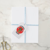 Scherpe Cactusgrap Cadeaulabel (Met Touw)