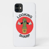 Scherpe Cactusgrap Case-Mate iPhone Case (Achterkant)