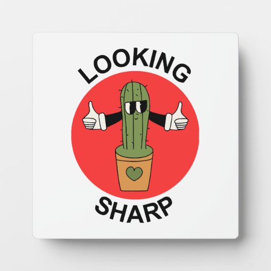 Scherpe Cactusgrap Fotoplaat (Voorkant)
