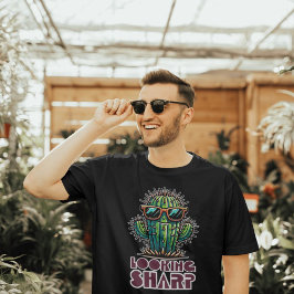 Scherpe Cool Cactus bekijken Tri-Blend Shirt