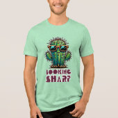 Scherpe Cool Cactus bekijken Tri-Blend Shirt (Voorkant)