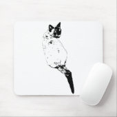 Scherpe Focus Kat Muismat (Met muis)