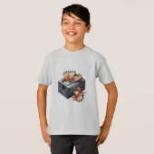 Scherpe geesten beginnen met scherpe potloden t-shirt (Voorkant volledig)