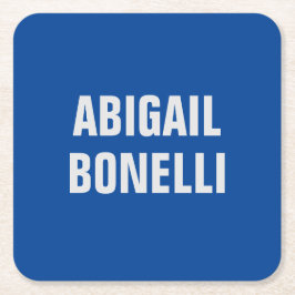 Scherpe gewaagde aangepaste uitstekende minimalist kartonnen onderzetters