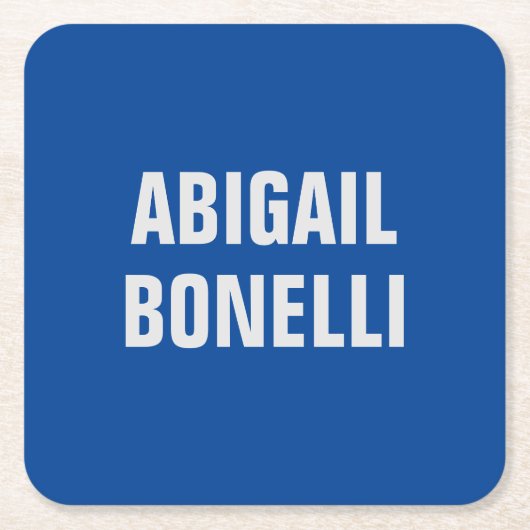 Scherpe gewaagde aangepaste uitstekende minimalist kartonnen onderzetters (Voorkant)