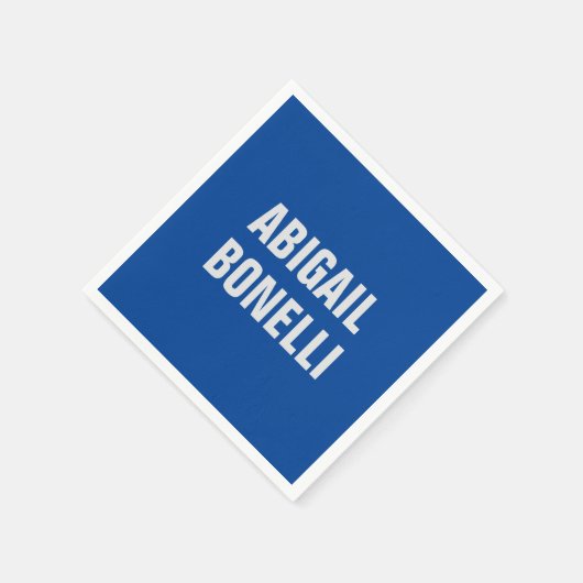 Scherpe gewaagde aangepaste uitstekende minimalist servet (Hoek)