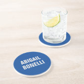 Scherpe gewaagde aangepaste uitstekende minimalist zandsteen onderzetter (Zijkant)