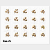 Scherpe Goud GOUDEN STERREN Sticker Afdruk (Vel)