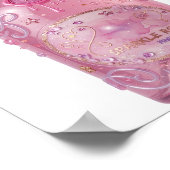 Scherpe Goud SPARKLE ROSE MAGIC EDITIE Poster (Hoek)