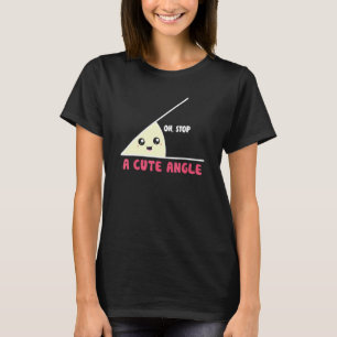 Scherpe Hoeken Wiskunde Grappen Rekenkunde Student T-shirt