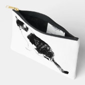 Scherpe kat grafische vernieuwing van schoonheidsr etui (Open)