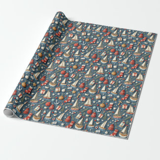 Scherpe kerstcadeauverpakkings papier