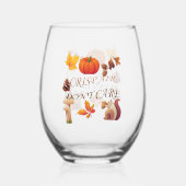 Scherpe lucht, maakt niet uit wijnglas zonder voet (Achterkant)