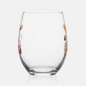 Scherpe lucht, maakt niet uit wijnglas zonder voet (Links)