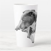 Scherpe lucht, stabiele blik latte mok (Voorkant)