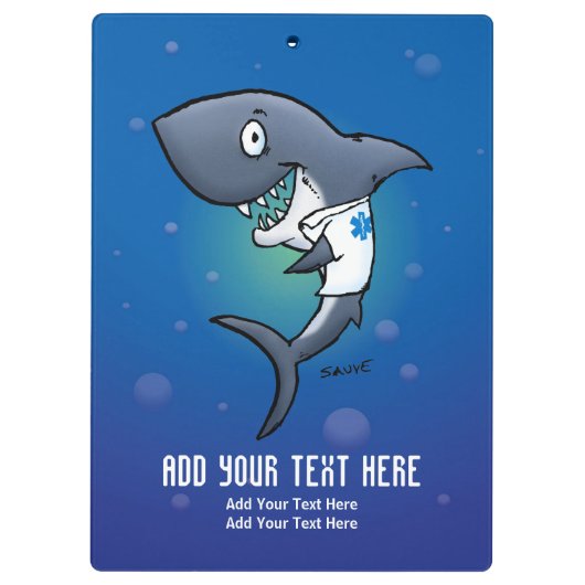 Scherpe medische gezondheidszorg Klembord (Achterkant)