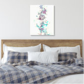 Scherpe objecten canvas afdruk (Insitu (Slaapkamer))