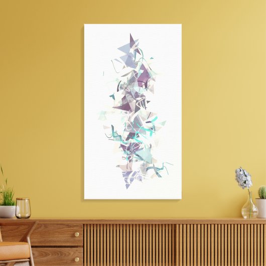 Scherpe objecten canvas afdruk (Insitu (Woonkamer))