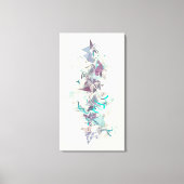 Scherpe objecten canvas afdruk (Voorkant)