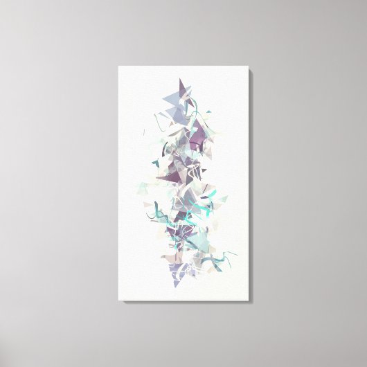 Scherpe objecten canvas afdruk (Voorkant)