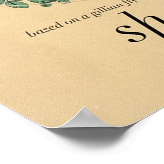 Scherpe objecten poster (Hoek)