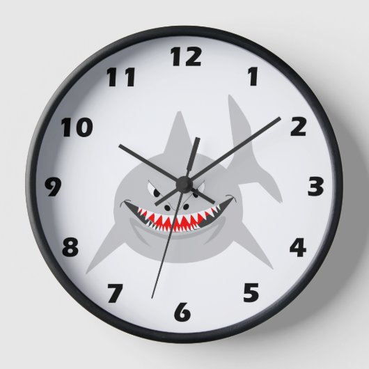 Scherpe ontwerpwandklok (Voorkant)