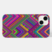 Scherpe Paarse Case-Mate iPhone Case (Achterkant (horizontaal))