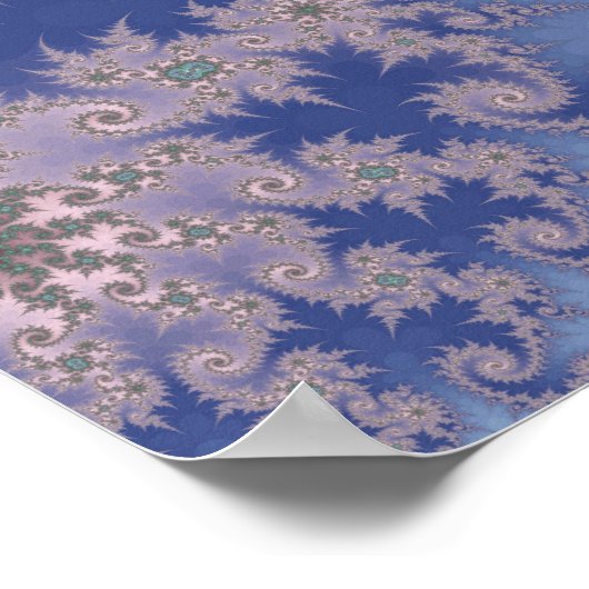 Scherpe pastels (afdrukken) poster (Hoek)