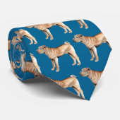 scherpe punt stropdas (Opgerold)