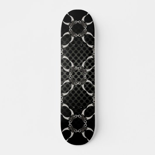 Scherpe randen gebogen bladerskateboard persoonlijk skateboard (Voorkant)