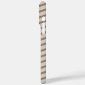 Scherpe scherpe tegengestelde pijlen Chevron bruin Case-Mate iPhone Case (Achterkant / Links)