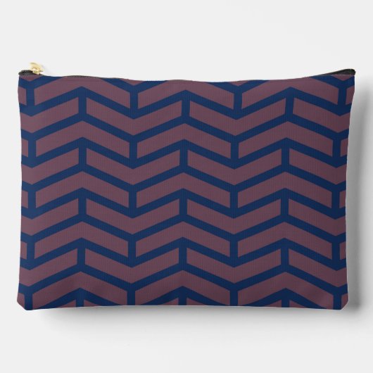 Scherpe scherpe tegengestelde pijlen Chevron roze Etui (Voorkant)