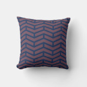 Scherpe scherpe tegengestelde pijlen Chevron roze Kussen (Voorkant)