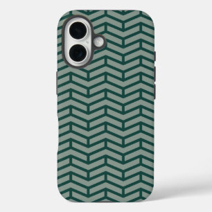 Scherpe scherpe tegengestelde pijlen Chevron twee  iPhone 16 Hoesje