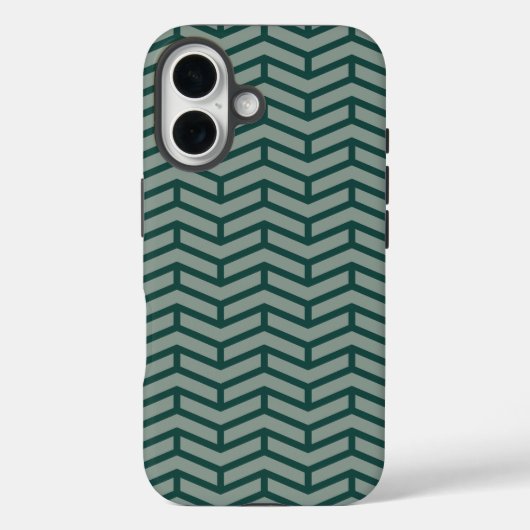 Scherpe scherpe tegengestelde pijlen Chevron twee Case-Mate iPhone Case (Achterkant)