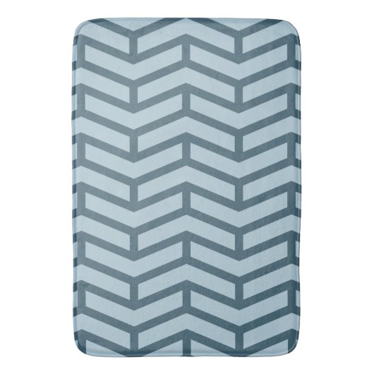 Scherpe scherpe tegengestelde pijlen Chevron Two T Badmat (Voorkant Verticaal)