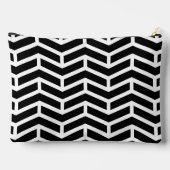 Scherpe scherpe tegengestelde pijlen Chevron zwart Etui (Achterkant)